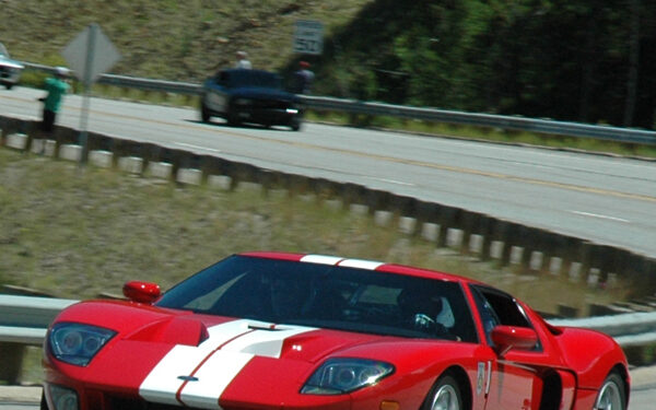 Racing at 165 mph on the Central City Parkway…