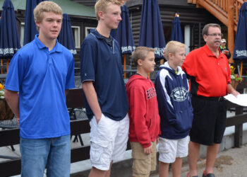 Fore! Golfing for education