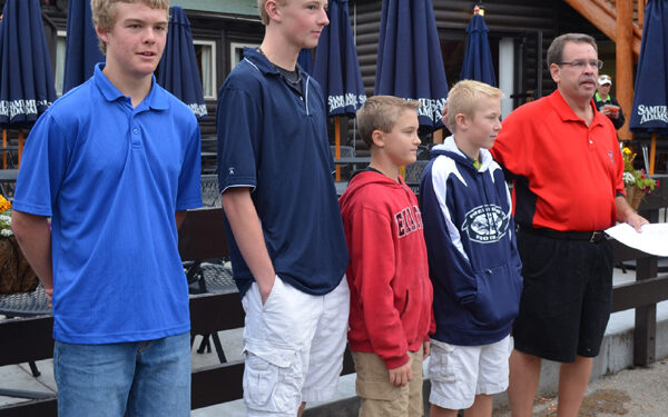 Fore! Golfing for education