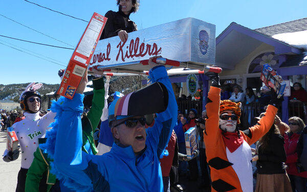 Polar Plungers and Coffin Racing entertain a record-breaking crowd