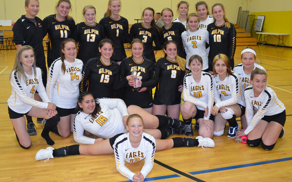 Lady Eagles champs of Gilpin invitational volleyball tournament   