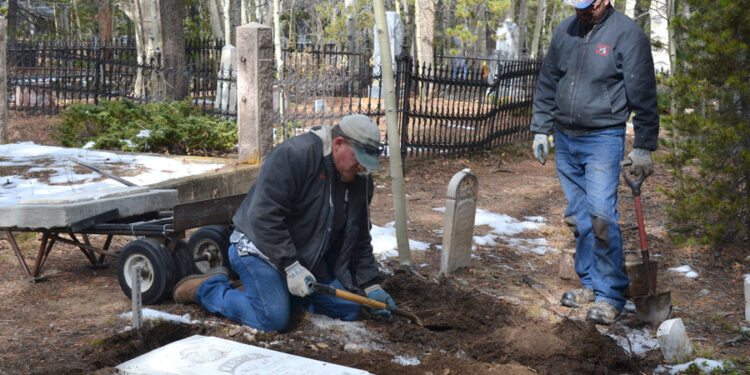 Historic headstones at Bald Mountain Cemetery get TLC