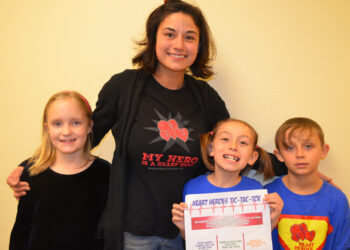 “Heart Heroes” educate School Board during Congenital Heart Month