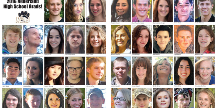 Congrats to Nederland High School grads!