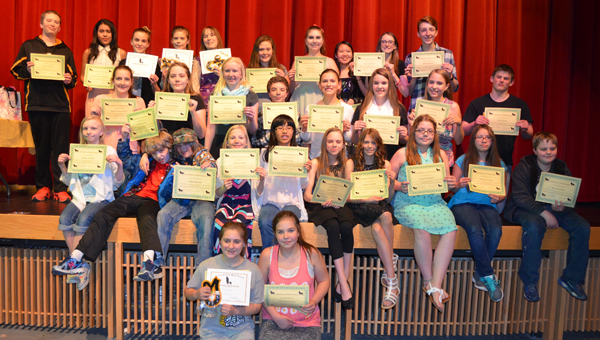 Gilpin fine arts students awarded for art, music, and drama achievements