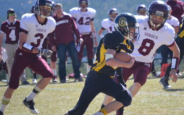 Soroco rocks Gilpin 20-14 in home football action