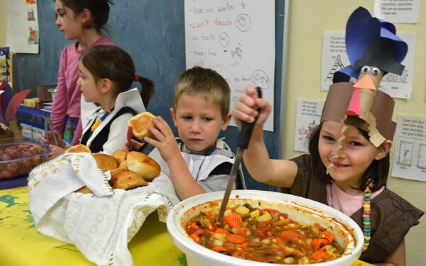 No drumsticks at this Thanksgiving feast!
