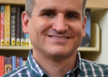 Gilpin’s librarian Michael Carlson focuses on patrons