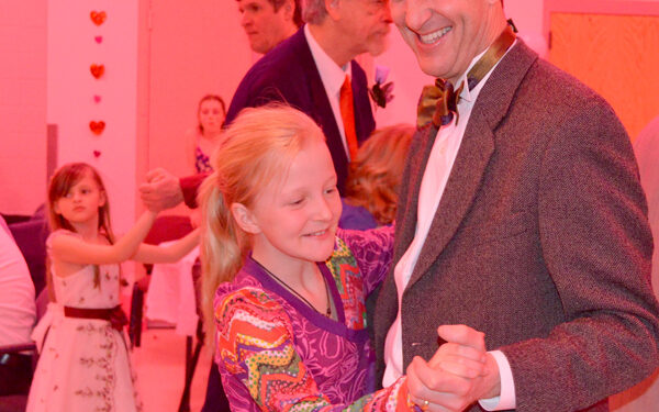 Dads and daughters have a ball at the Sweetheart Dance