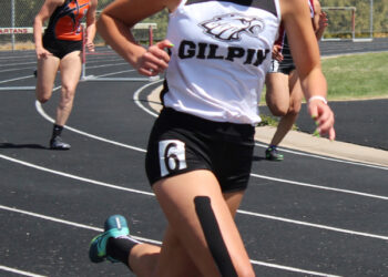 Gilpin boys’ track 4×400 team breaks school record