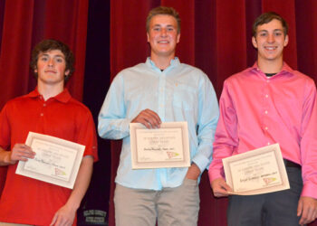 Gilpin County High School spring sports awards