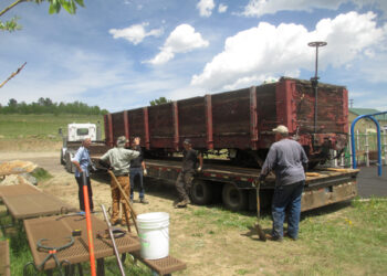 Gondola freight rail car gets new lease on life