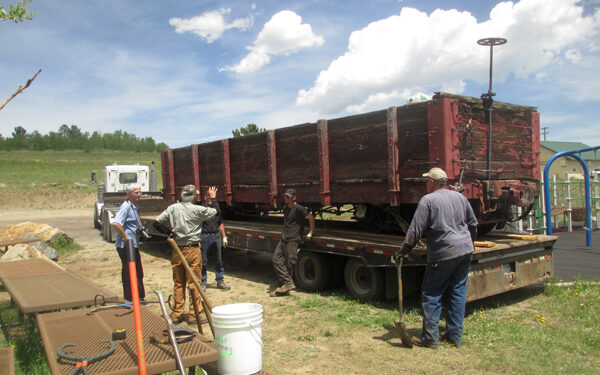 Gondola freight rail car gets new lease on life