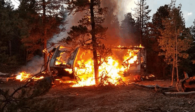 Russell Gulch Fire