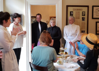 Victorian tea at the historic Stroehle House