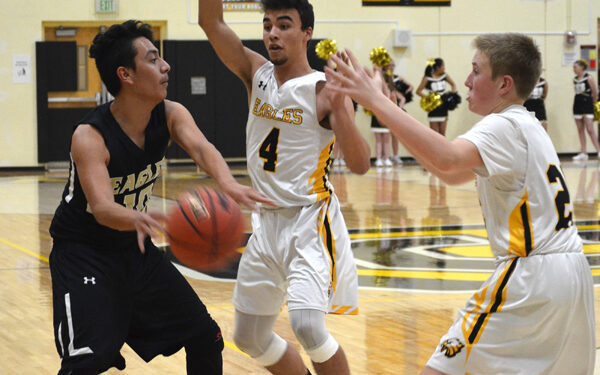 Eagles clash with Eagles in first home basketball battle