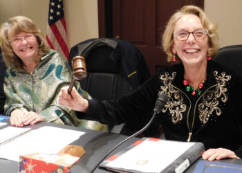 Two Council members say goodbye