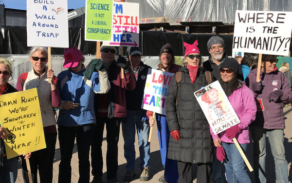 Womxn’s March at Civic Center Park in Denver