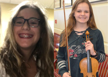 Music has its charms for two Gilpin Middle School students