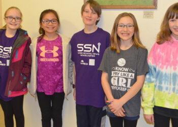 Gilpin fifth graders take part in final Super School News broadcast
