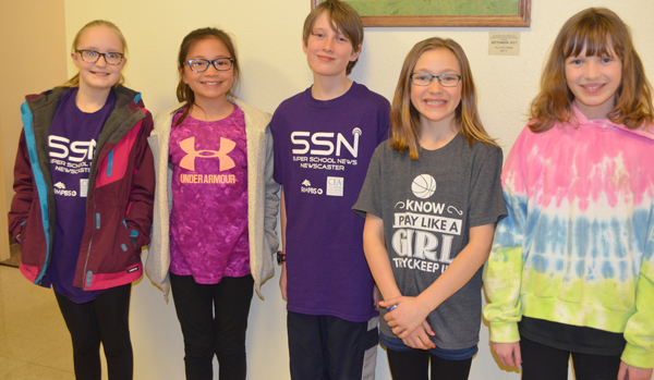 Gilpin fifth graders take part in final Super School News broadcast