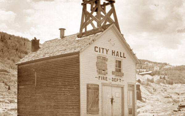 Nevadaville in the 1880’s