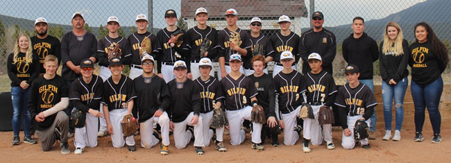 Gilpin County baseball team advances to playoff semifinals
