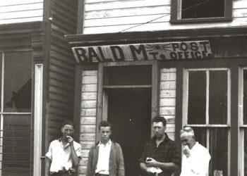 Bald Mountain Post Office and Postmaster J. W. Ratliff