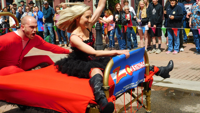 Wet and wild Lou Bunch Day