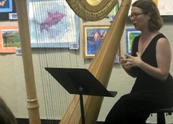 Kathryn Harms, harpist