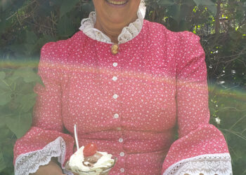 An old fashioned Victorian Ice Cream Social
