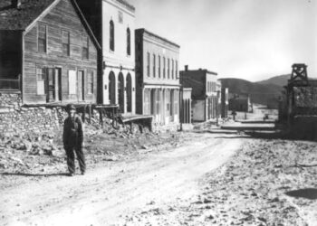 One lone booster left in Town of Nevadaville