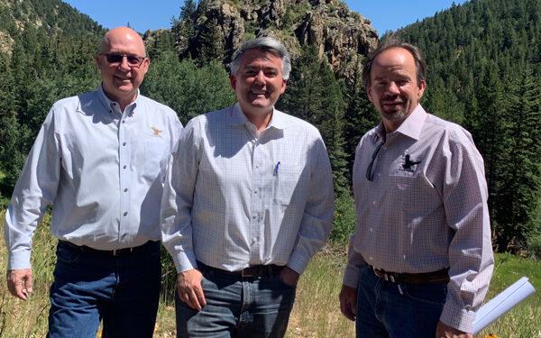 US Senator Cory Gardner tours Black Hawk trail system