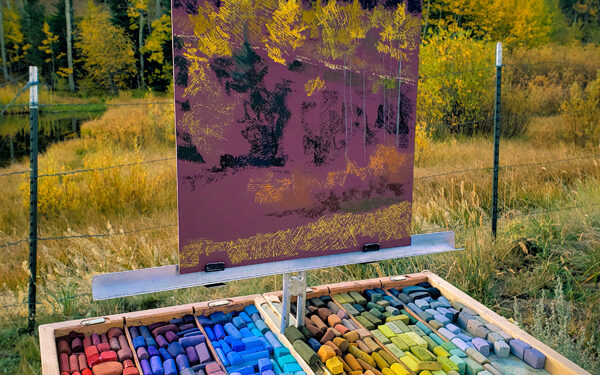 Art in nature – impression of a city