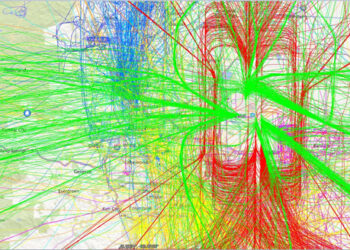 Increased air traffic over Gilpin County