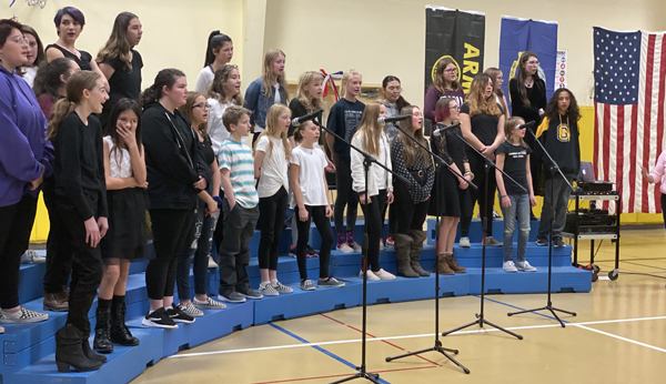 Gilpin students honor the service of our veterans