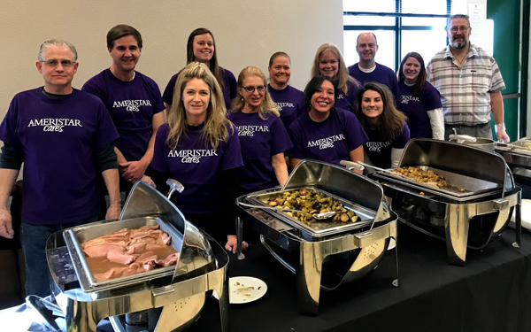 Ameristar holiday lunch a big hit with Gilpin seniors