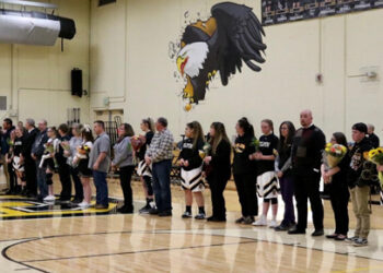 Senior Night: Recognition of Senior winter athletes
