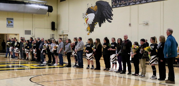 Senior Night: Recognition of Senior winter athletes