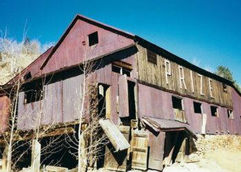 The rich Prize Mine in Nevadaville