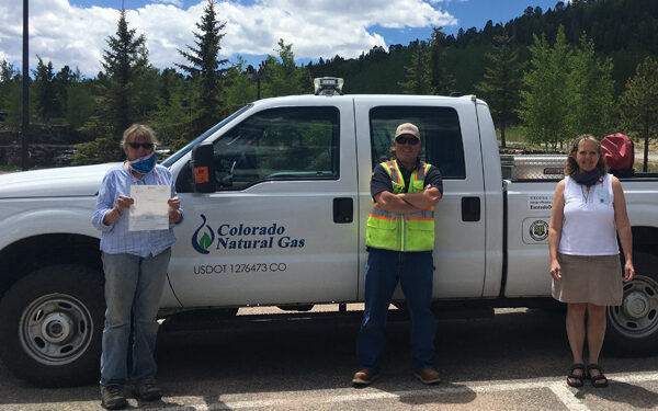 Colorado Natural Gas donates to Gilpin County Food Bank
