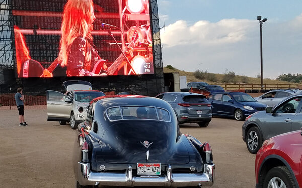 Red Rocks Park Drive-in movie theater experience