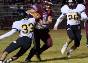 The Gilpin Eagles win against Soroco Rams