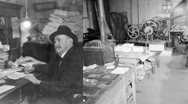 Central City newspapers in 1901