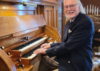 Organist and composer Wes Broderius