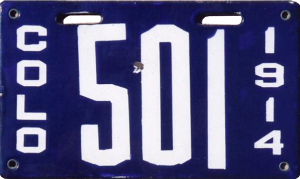 A brief history of Colorado’s license plates