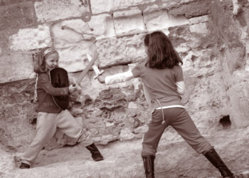 Sword fights and train robberies