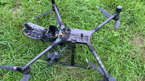 Drones, beer and guns aren’t a stellar combination